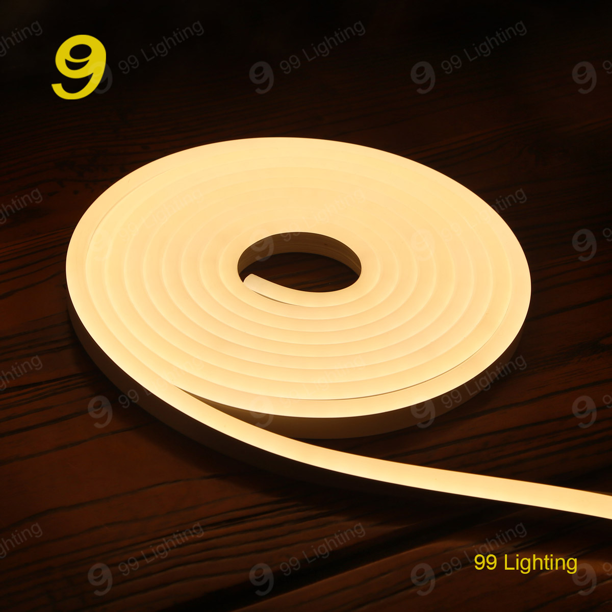Super Bright 12V warmwhite led neon flex tube silicone type waterproof IP68