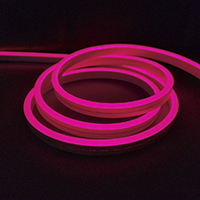 Cerise LED Neon Flex Strip Lights| 12V Rope Light Flexible Waterproof for Christmas Lighting Decor Indoor Outdoor Home